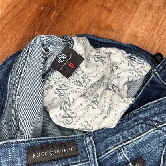 Rock & Republic Dark Blue Skinny Jeans - Picture 7 of 10